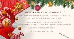 repas de noël 2022